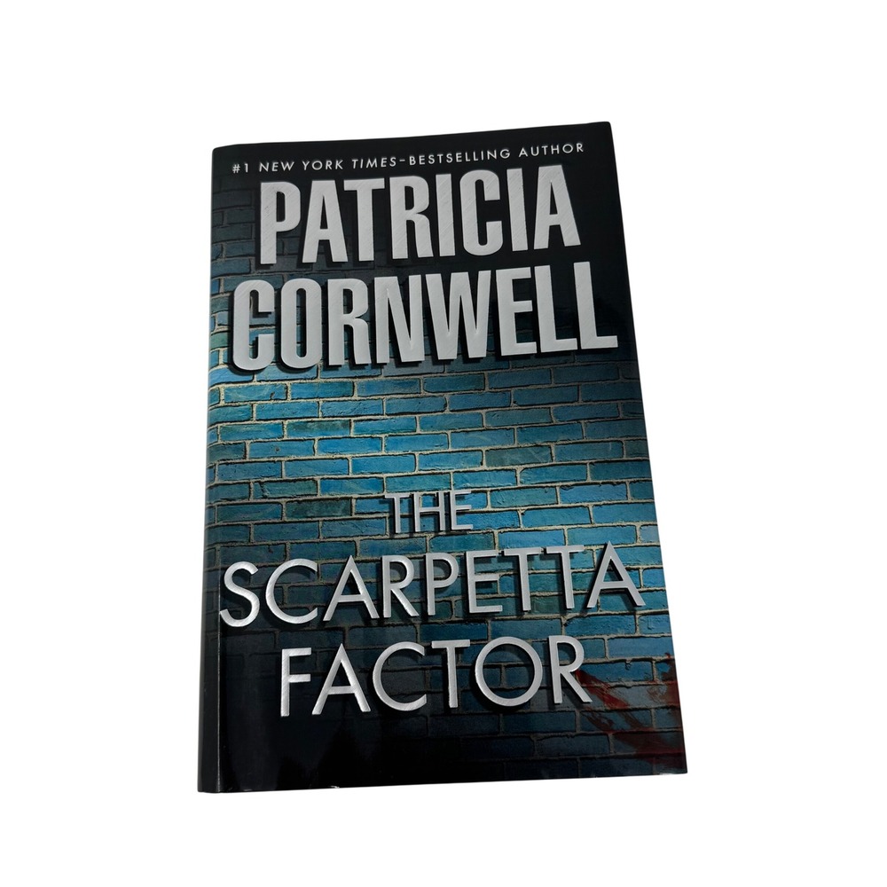 The Scarpetta Factor Patricia Cornwell Hardcover Mystery Novel 9780399156397